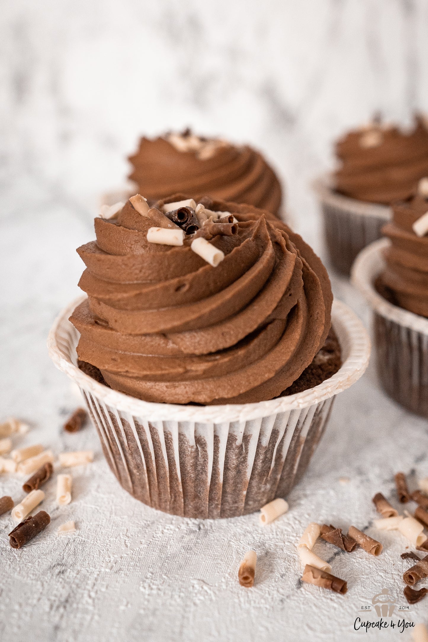 Double-Chocolate Cupcake