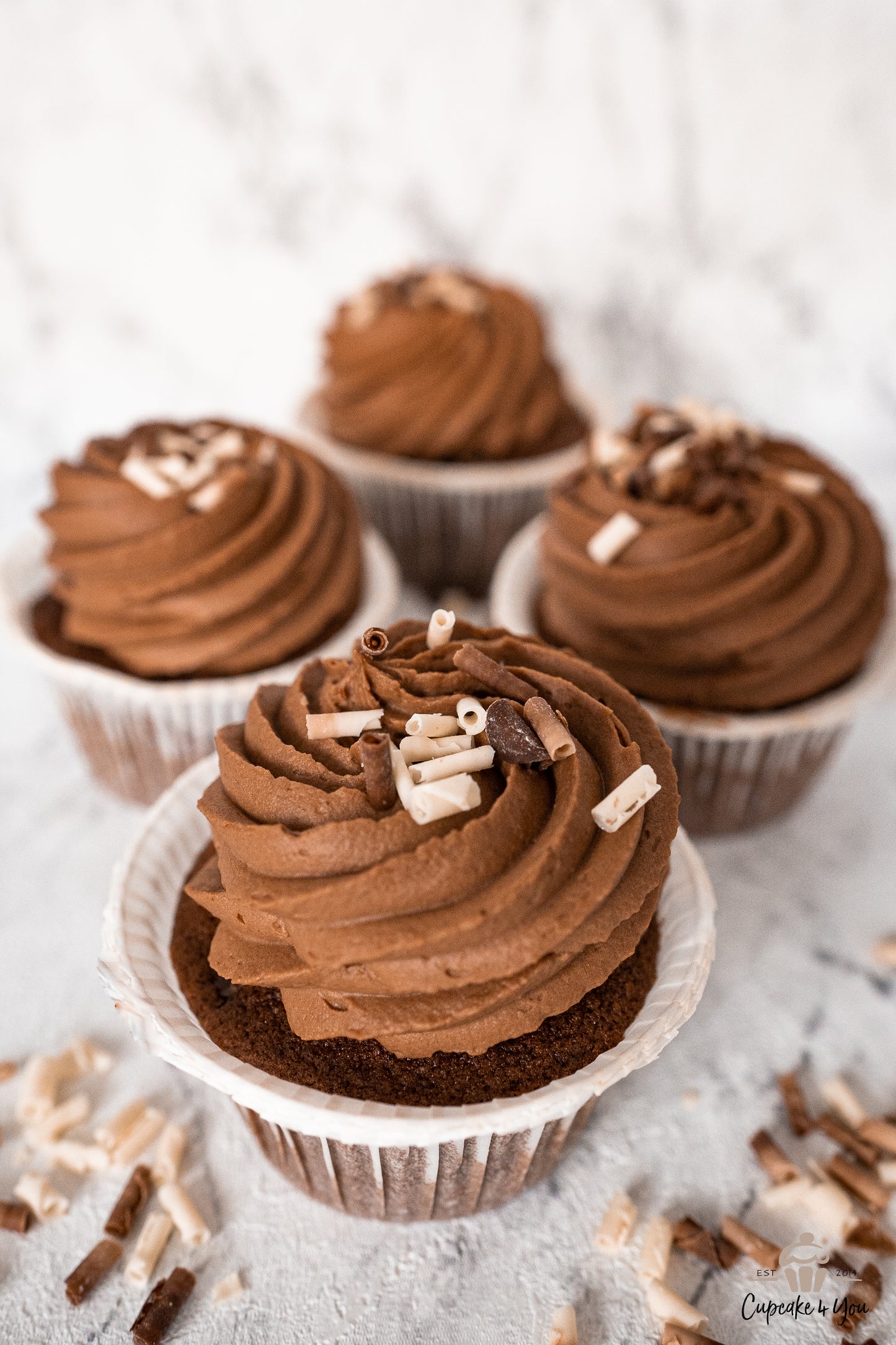 Double-Chocolate Cupcake