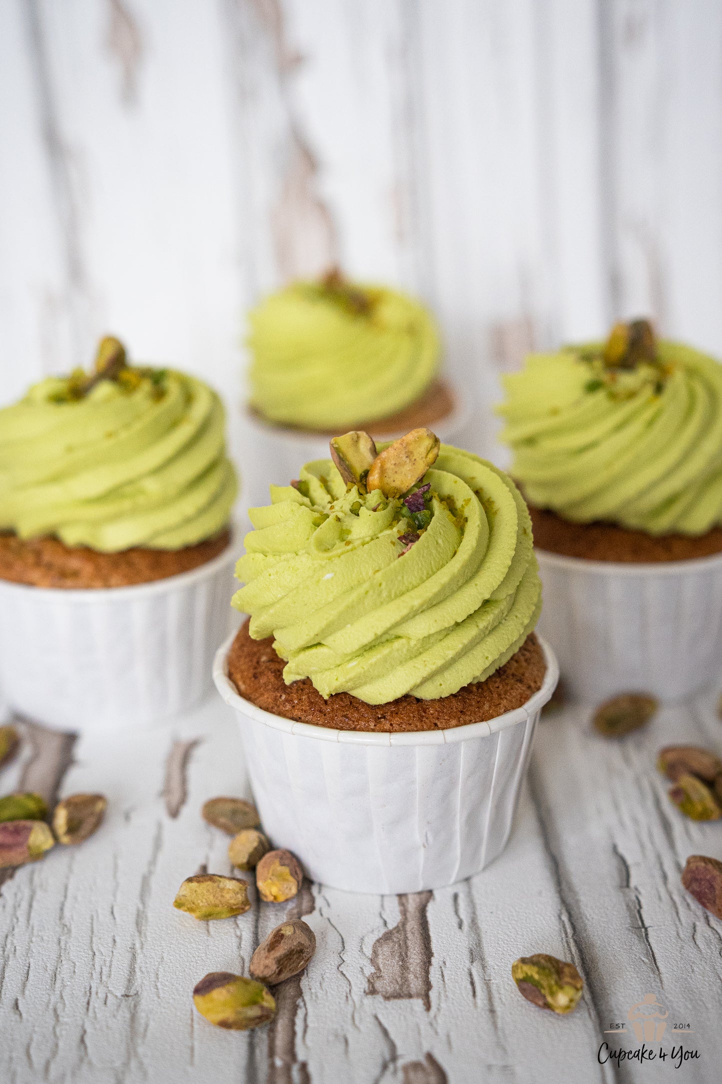 Glutenfrei Pistazie Cupcake