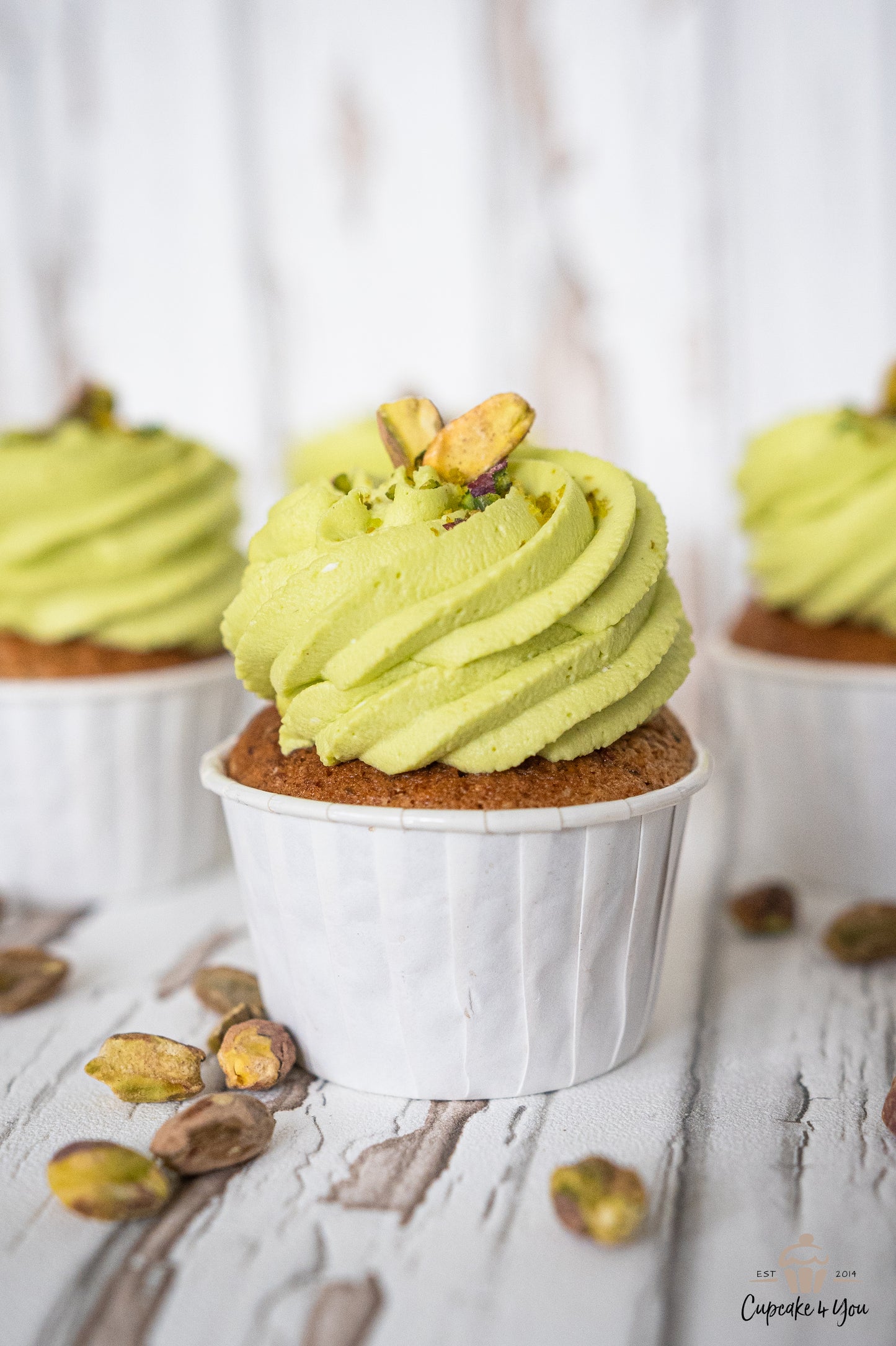 Glutenfrei Pistazie Cupcake