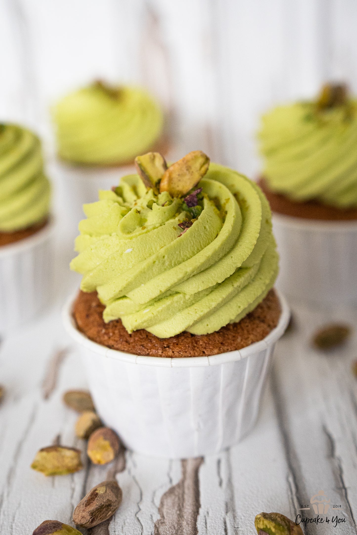 Glutenfrei Pistazie Cupcake