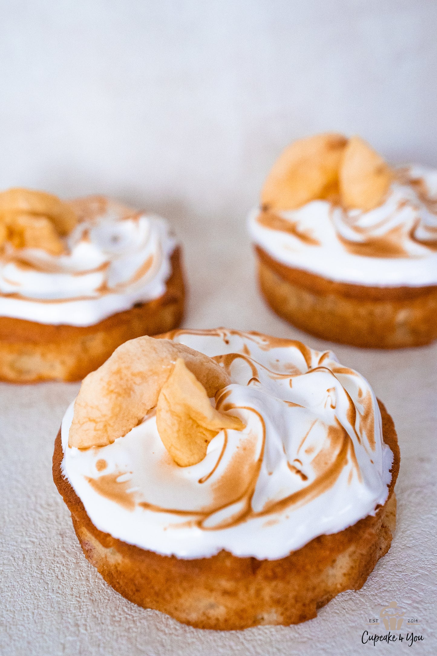 Apfelkuchen mit Baiserhaube