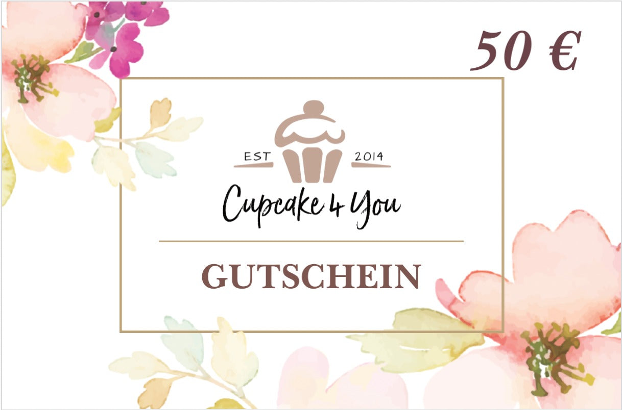 Cupcake4you 50€ Gutschein